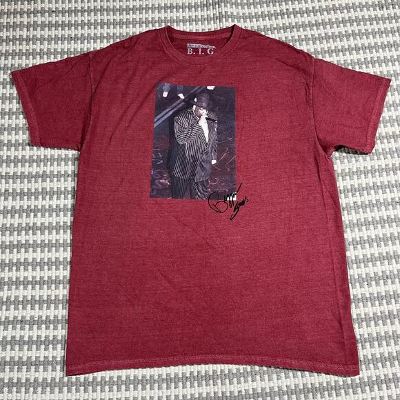 Urban Outfitters Notorious BIG Photo Tee T Shirt Mens Sz M New - Picture 1 of 4
